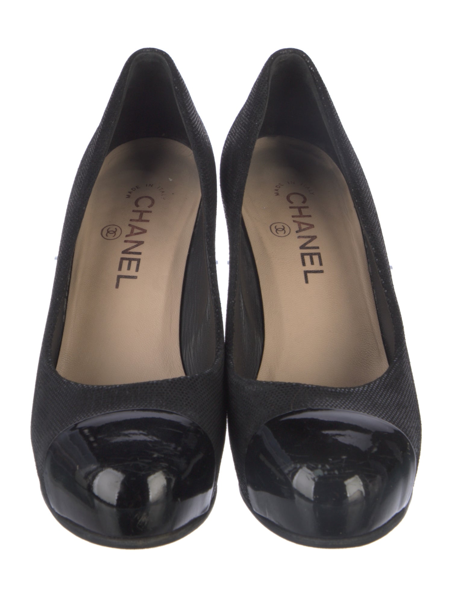 Chanel 2012 Interlocking CC Logo Pumps