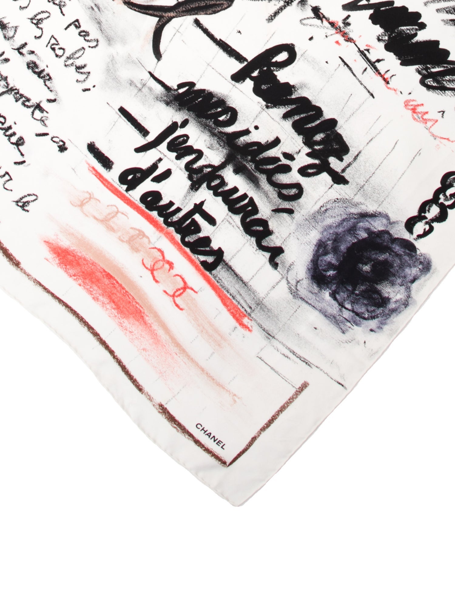 Chanel Silk 2015 Scarf