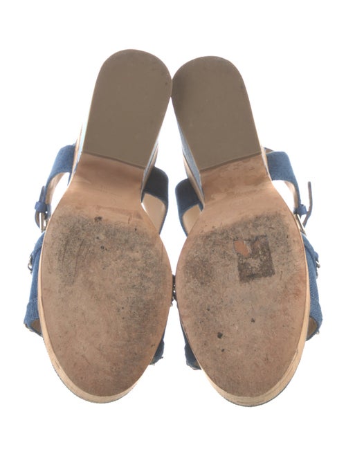 Chanel 2019 Interlocking CC Logo Sandals