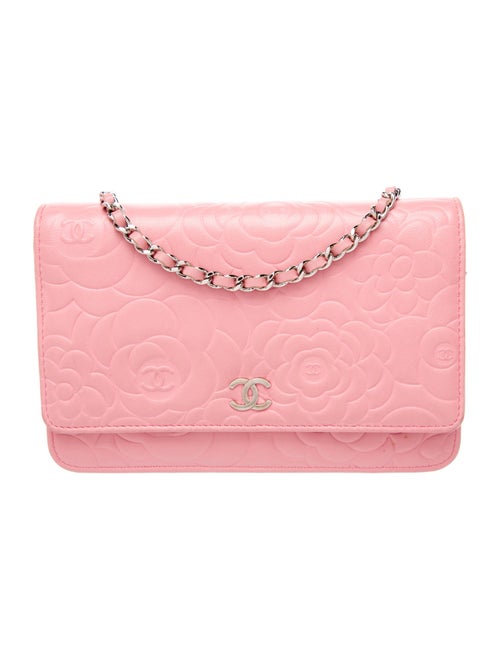 Chanel Camellia Wallet On Chain