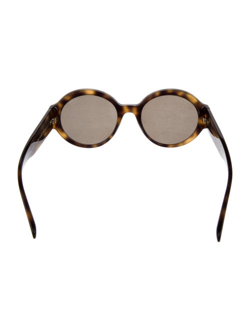 Chanel Round Tinted Sunglasses