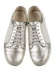Chanel Interlocking CC Logo Leather Sneakers