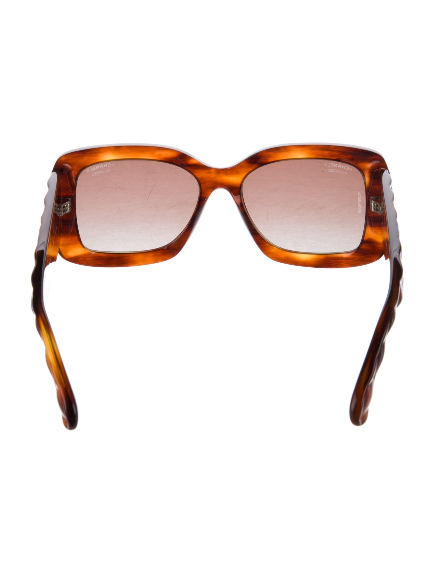 Chanel Interlocking CC Logo Oversize Sunglasses