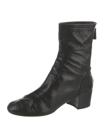 Chanel 2019 Interlocking CC Logo Combat Boots