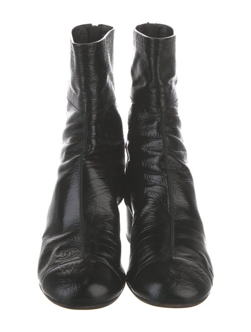 Chanel 2019 Interlocking CC Logo Combat Boots