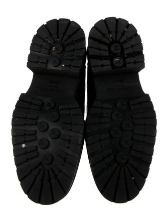 Chanel 2023 Interlocking CC Logo Loafers