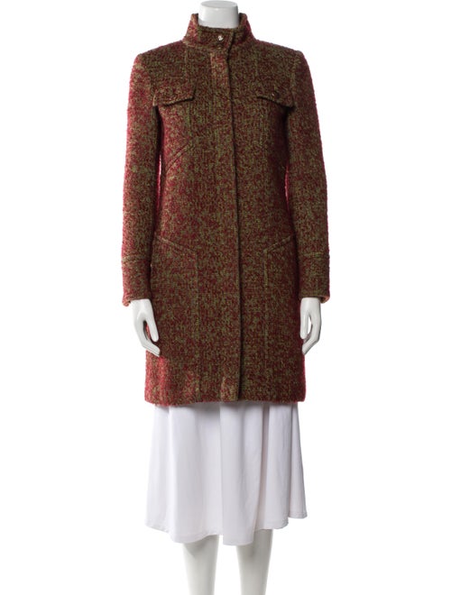 Chanel 2014 Wool Faux Fur Coat