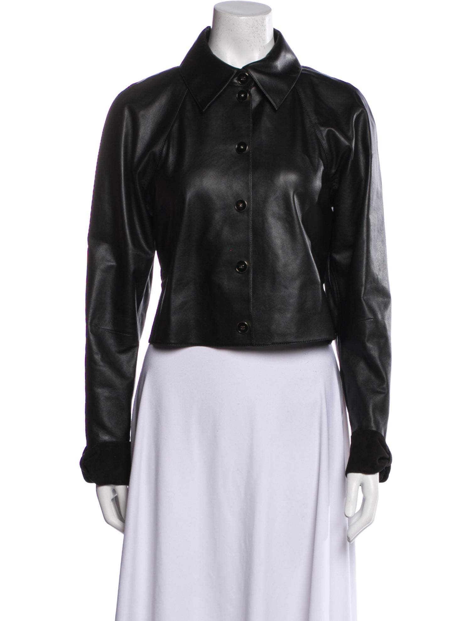 Chanel 2024 Leather Biker Jacket