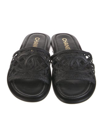 Chanel 2025 Interlocking CC Logo Slides
