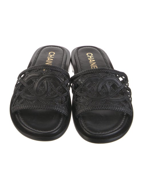 Chanel 2025 Interlocking CC Logo Slides