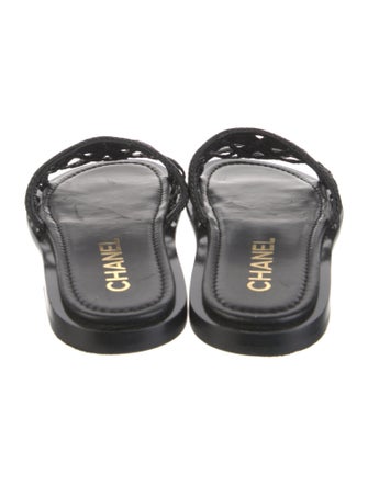 Chanel 2025 Interlocking CC Logo Slides
