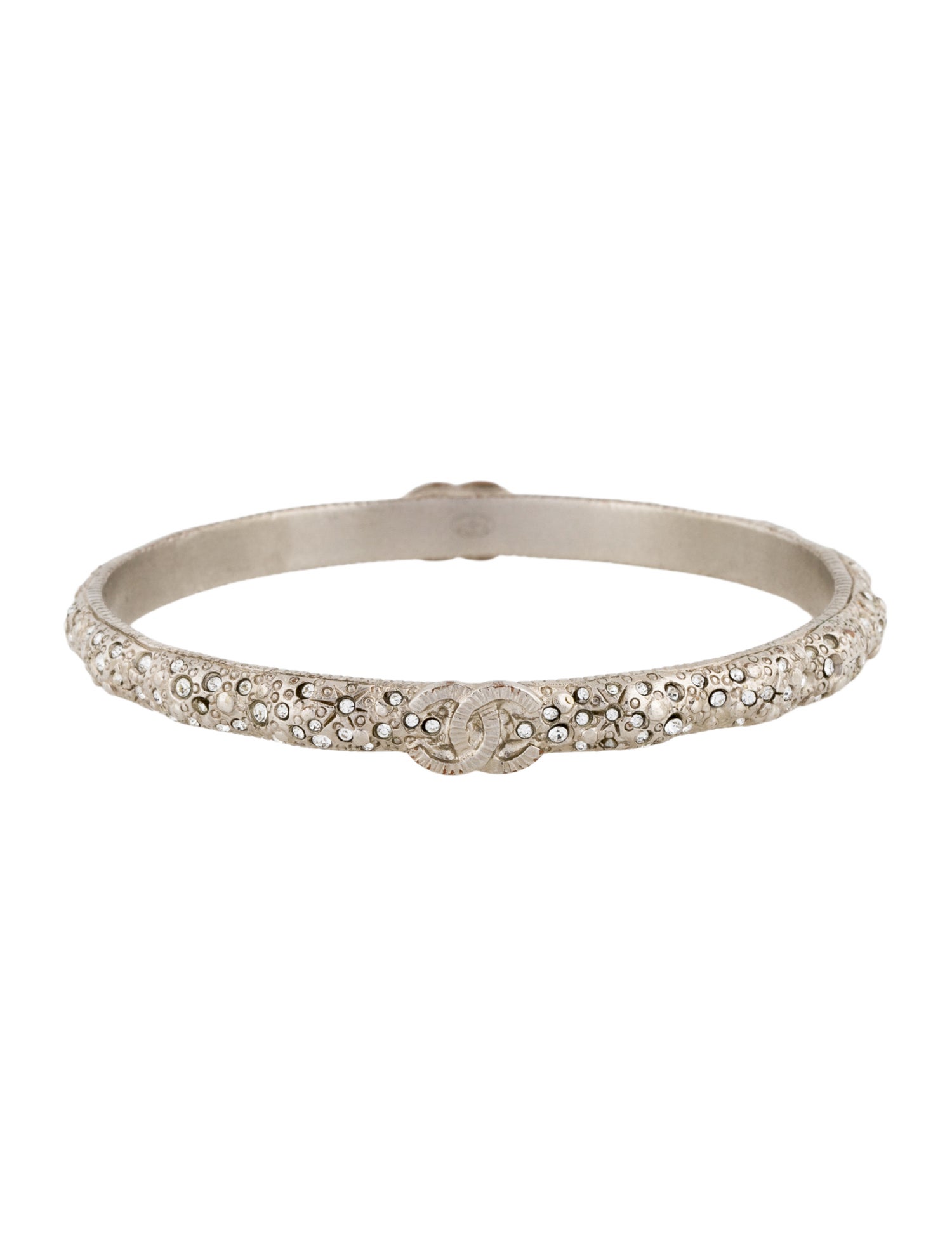 Chanel Strass CC Bangle Bracelet