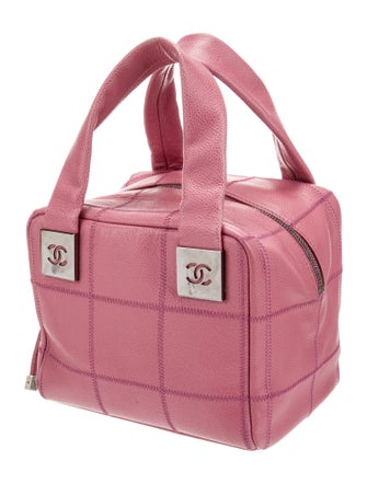 Chanel Small Square Stitch Bowler Bag