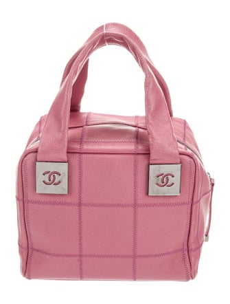 Chanel Small Square Stitch Bowler Bag