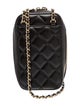 Chanel Quilted Phone Holder w/ Chain
