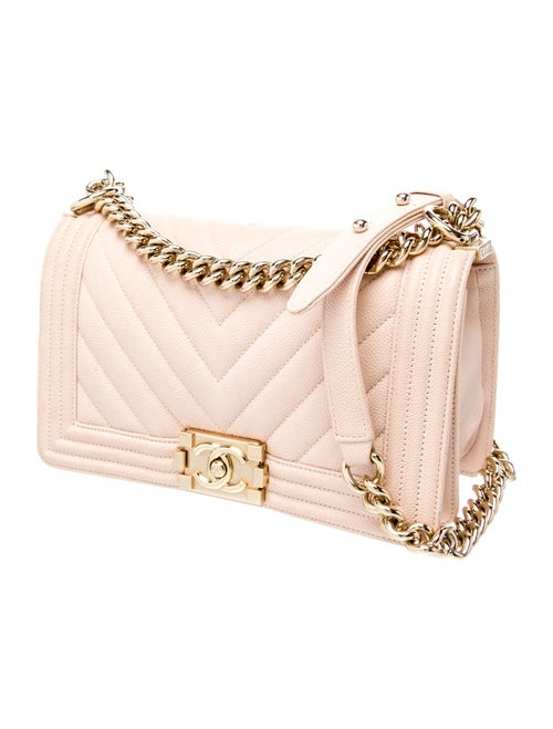 Chanel Medium Chevron Boy Bag
