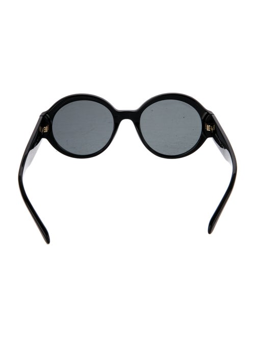 Chanel Interlocking CC Logo Round Sunglasses