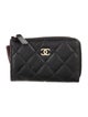 Chanel Key Pouch Interlocking CC Logo Wallet