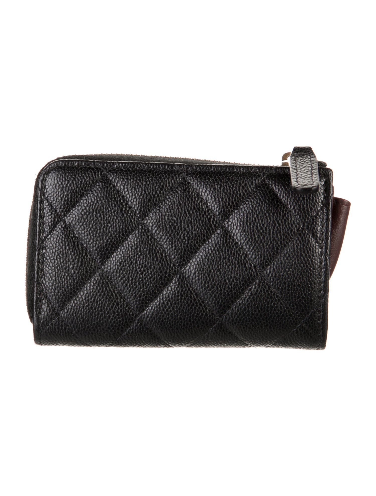Chanel Key Pouch Interlocking CC Logo Wallet