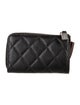 Chanel Key Pouch Interlocking CC Logo Wallet