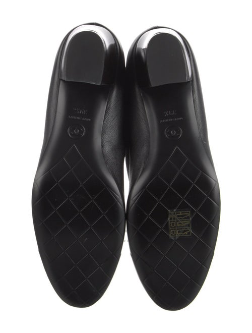 Chanel Interlocking CC Logo Leather Riding Boots