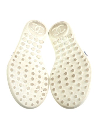 Chanel 2020 Interlocking CC Logo Flip Flops