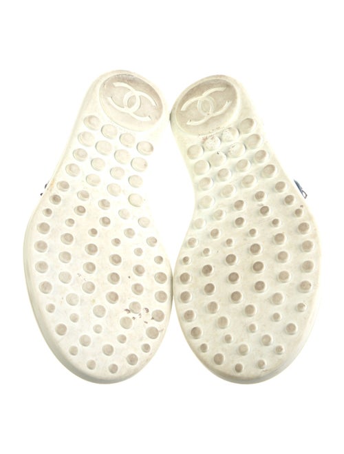 Chanel 2020 Interlocking CC Logo Flip Flops