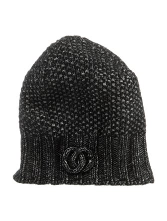 Chanel CC Silk Beanie