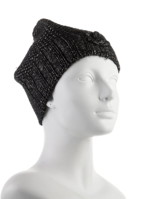 Chanel CC Silk Beanie