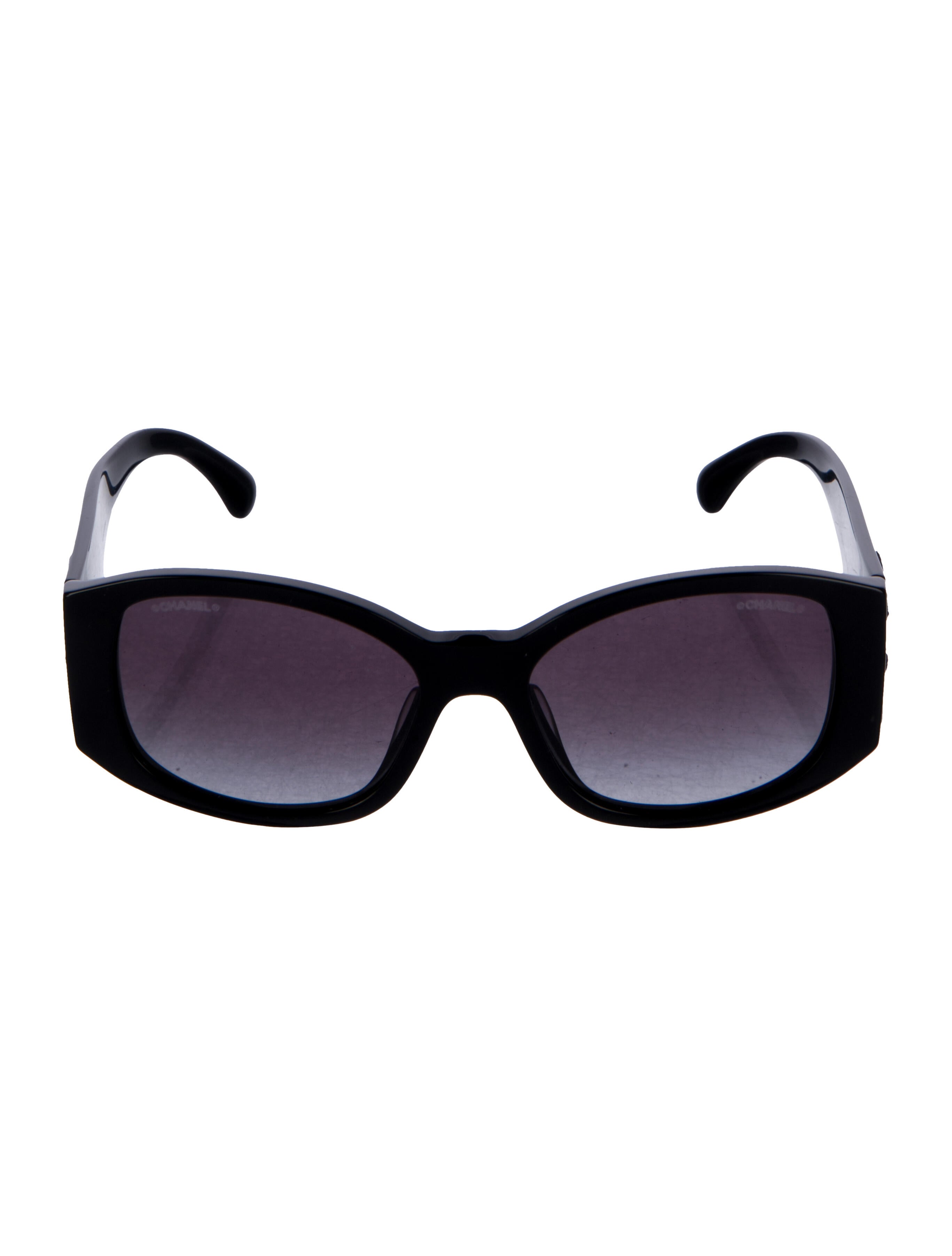 Chanel Interlocking CC Logo Square Sunglasses
