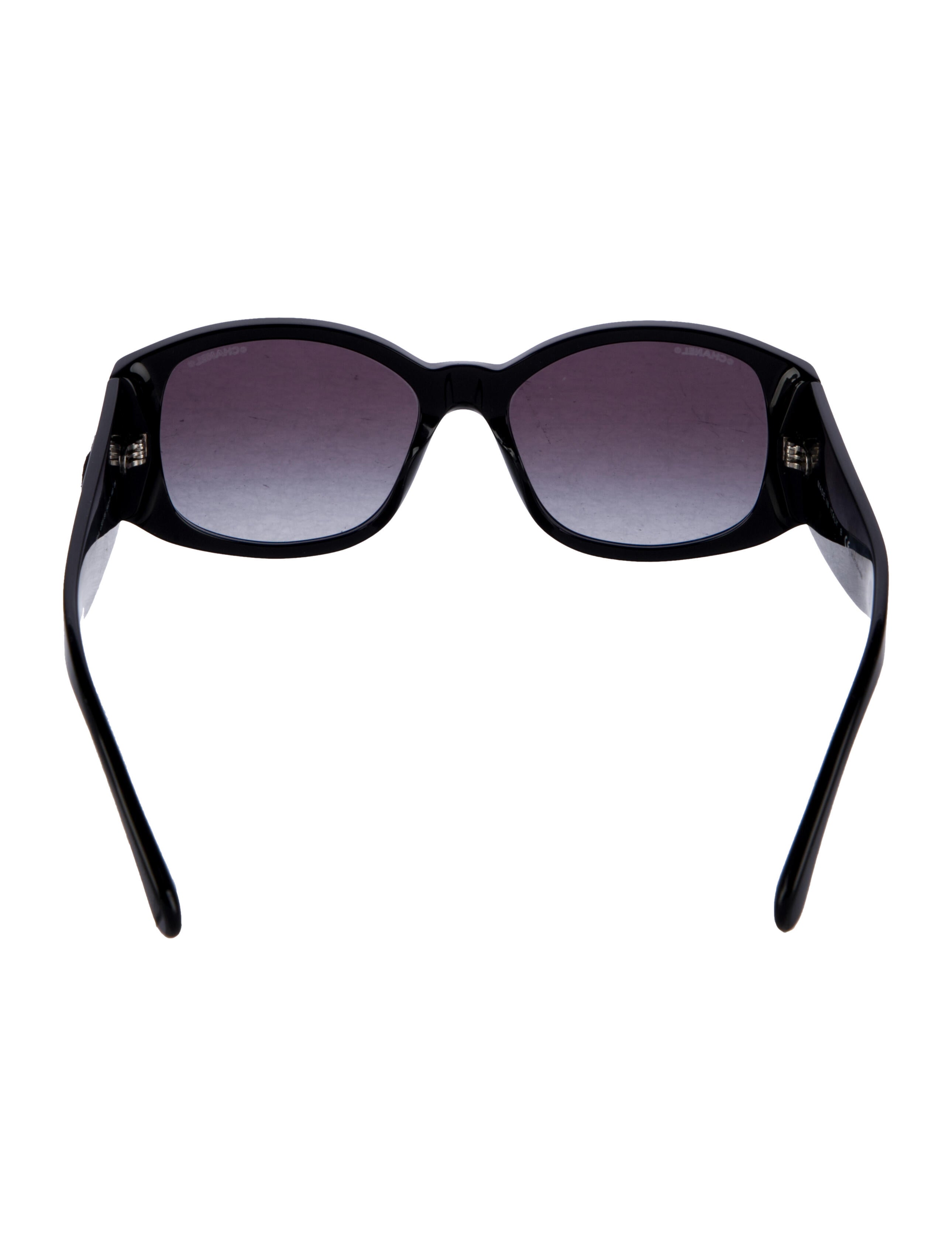 Chanel Interlocking CC Logo Square Sunglasses