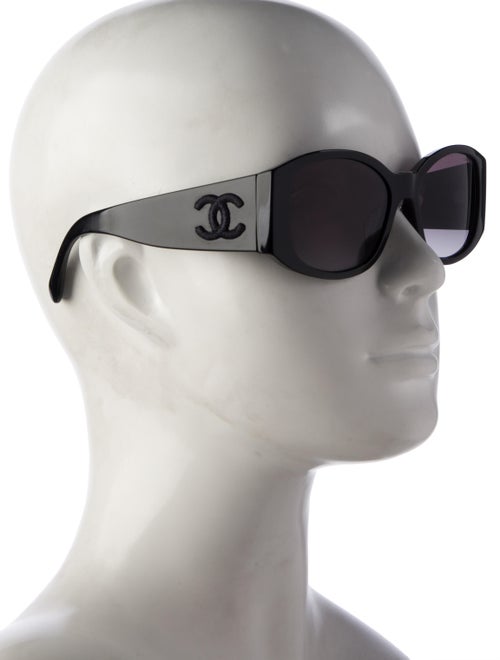 Chanel Interlocking CC Logo Square Sunglasses