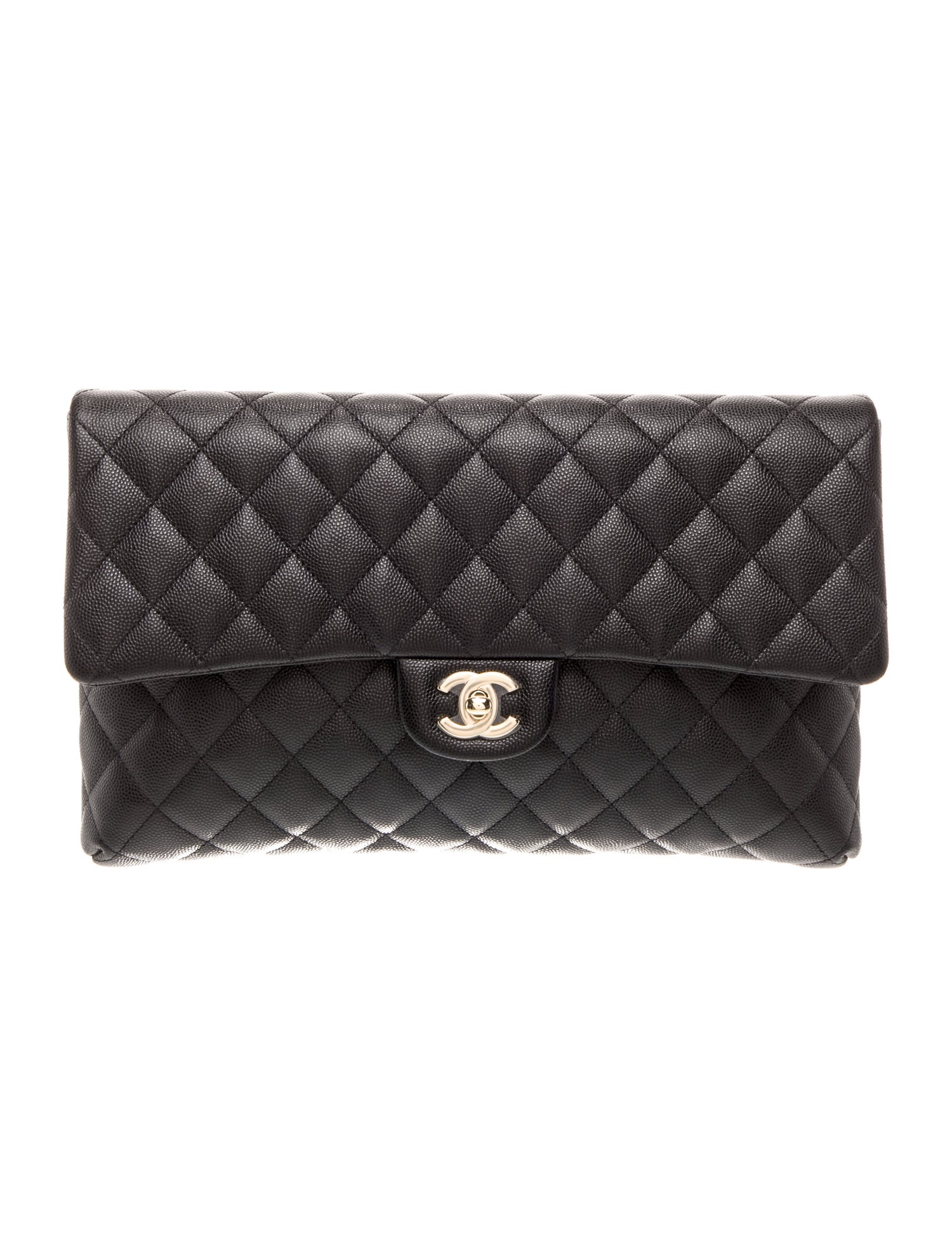 Chanel Quilted Flap Clutch