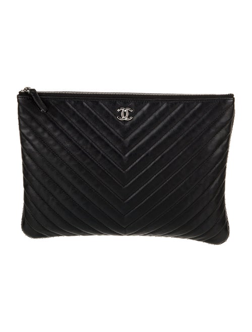 Chanel Chevron O-Pouch