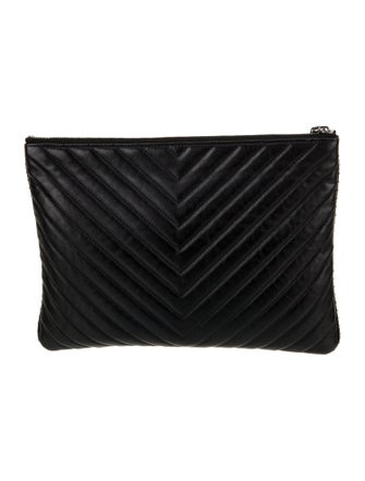 Chanel Chevron O-Pouch