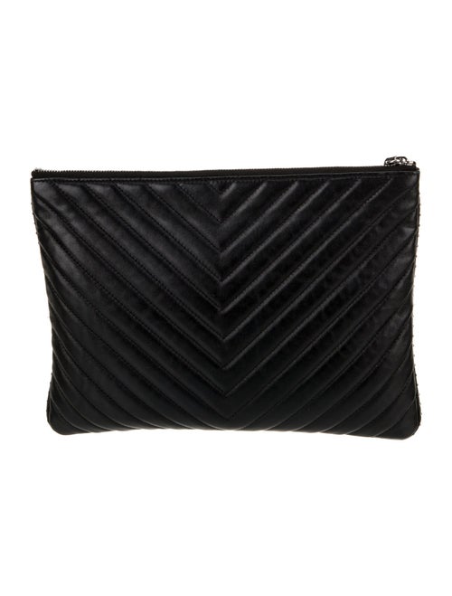 Chanel Chevron O-Pouch