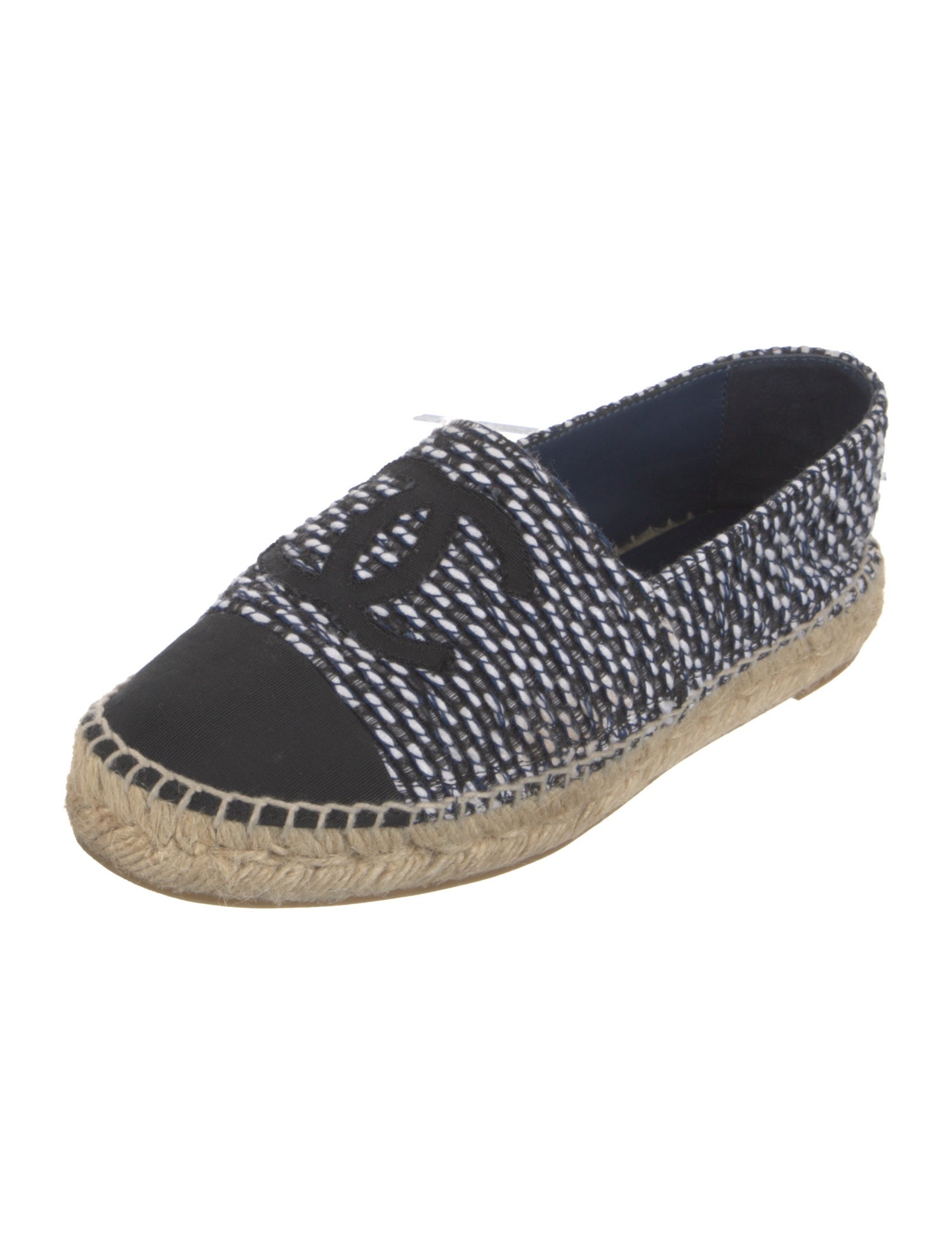Chanel 2019 Interlocking CC Logo Espadrilles