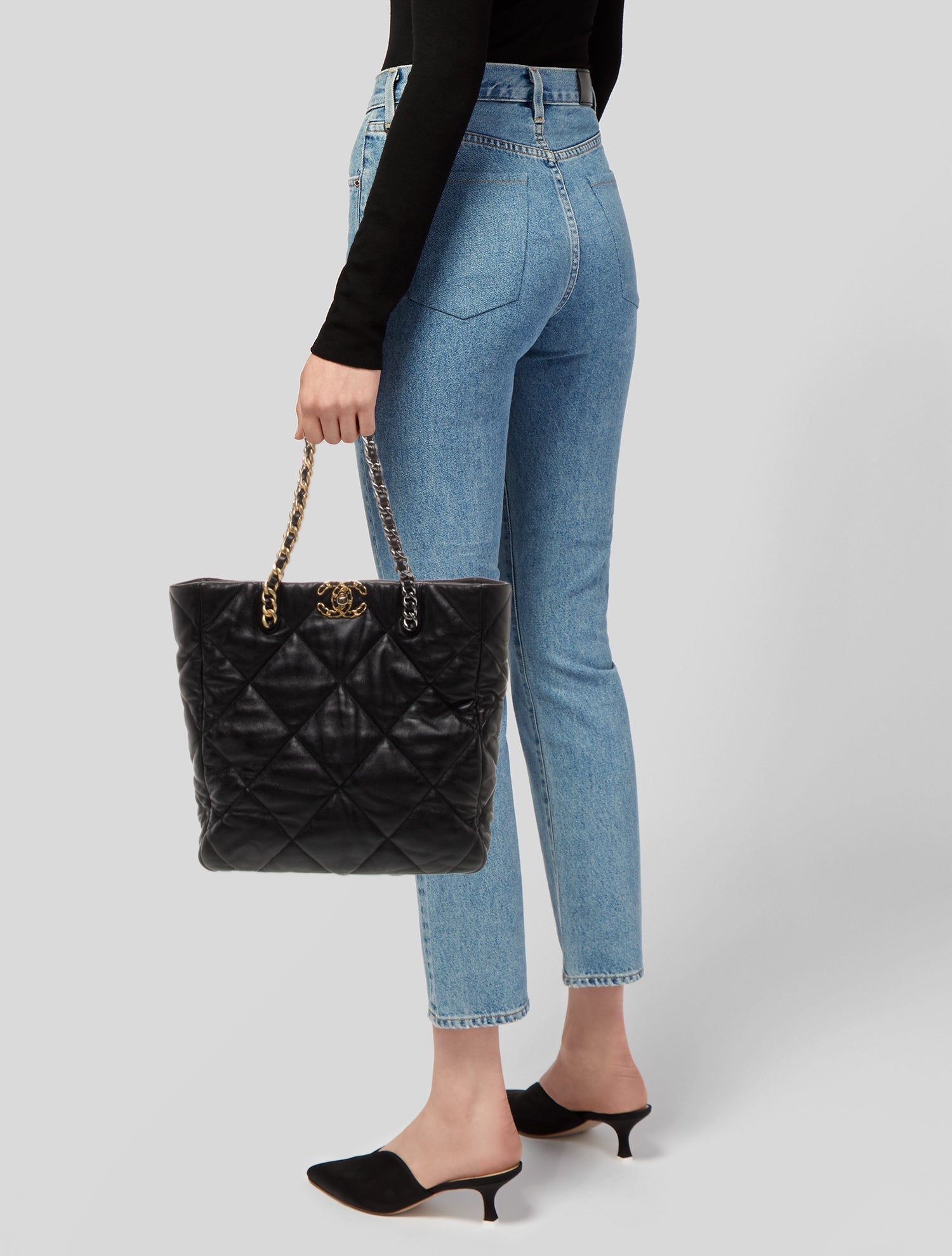 Chanel 19 Shopping Tote