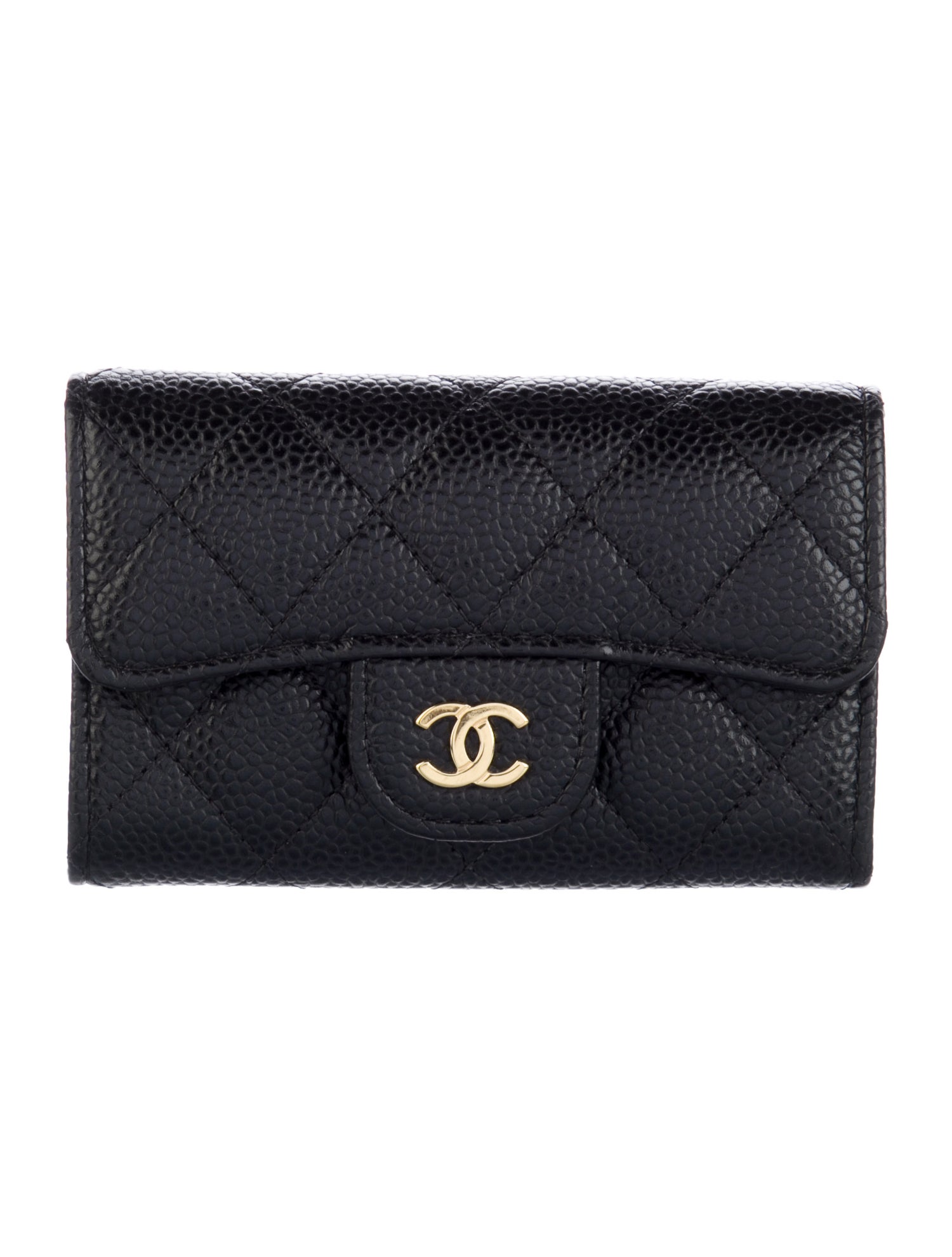 Chanel Interlocking CC Logo Wallet
