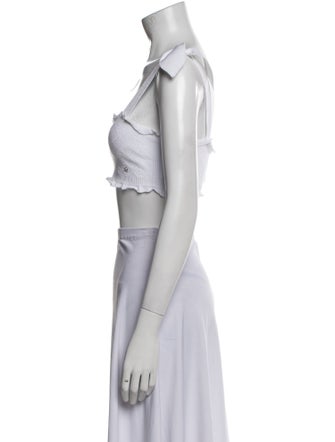 Chanel 2024 Square Neckline Crop Top