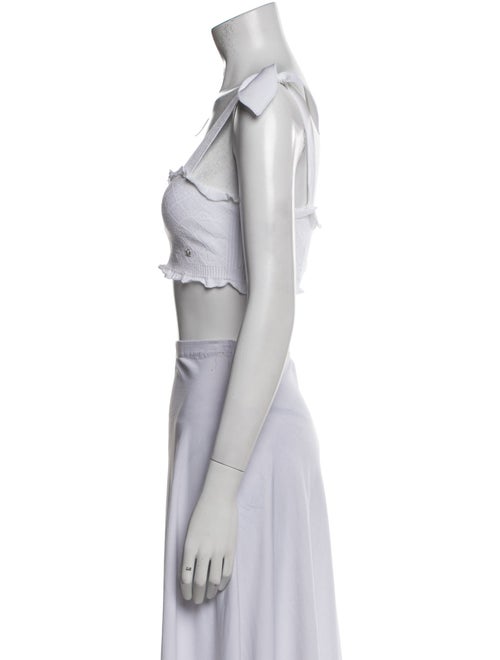 Chanel 2024 Square Neckline Crop Top