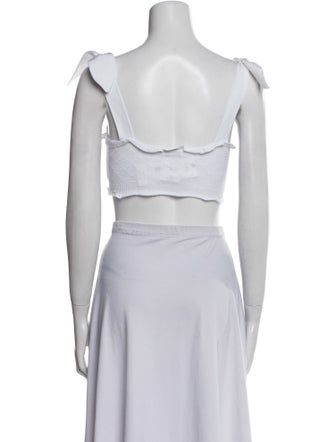 Chanel 2024 Square Neckline Crop Top