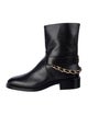 Chanel 2022 Interlocking CC Logo Moto Boots