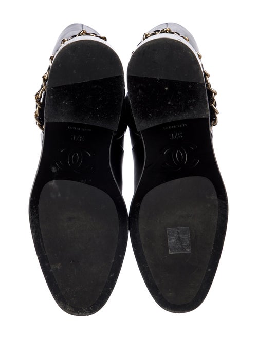 Chanel 2022 Interlocking CC Logo Moto Boots