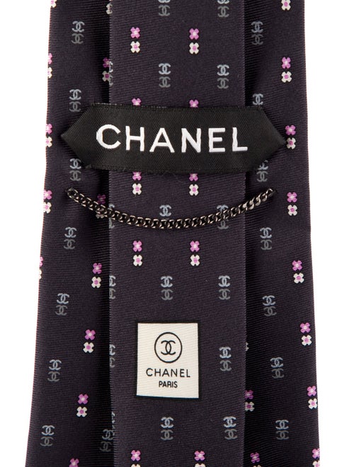 Chanel CC Silk Tie
