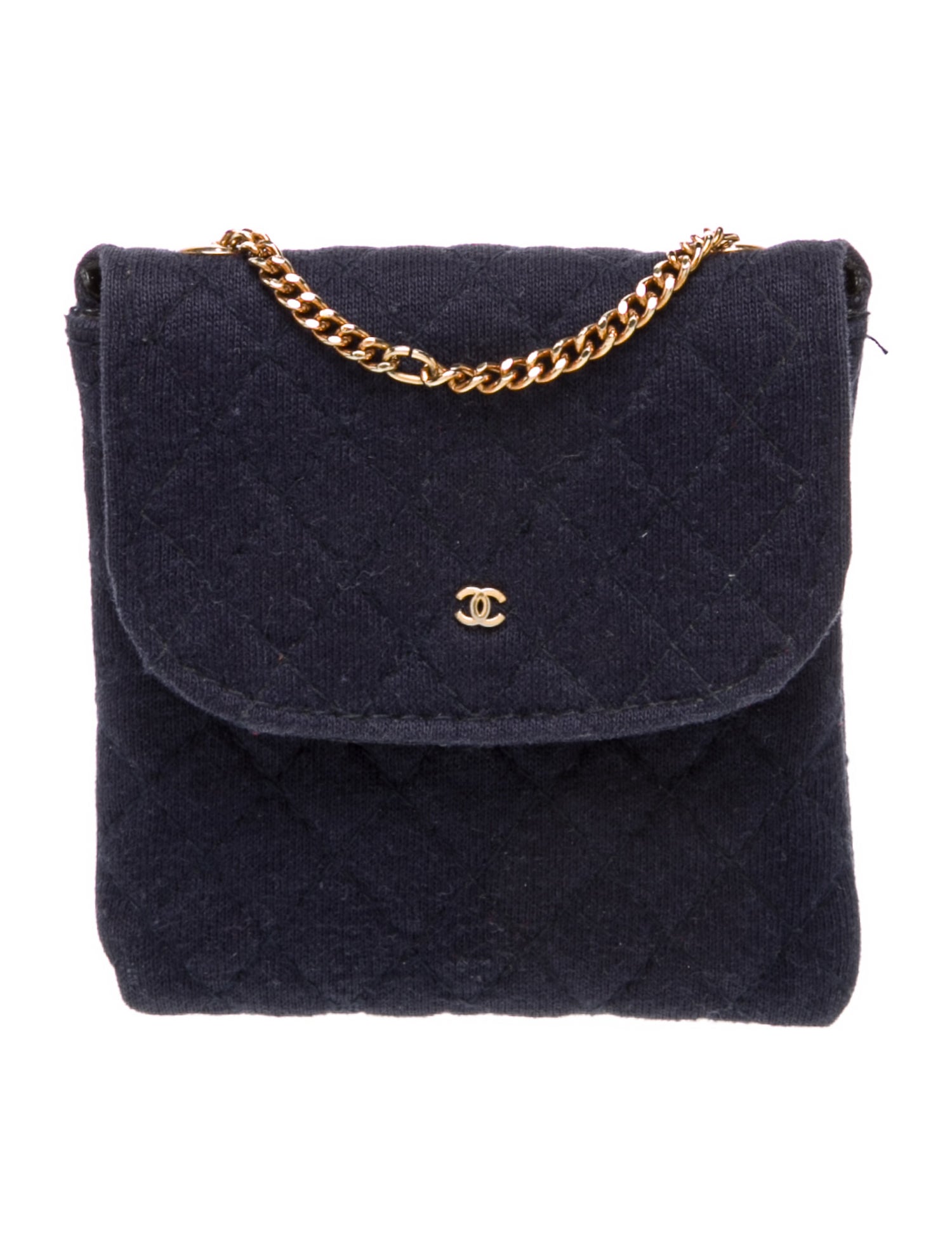 Chanel Micro Jersey Flap Bag