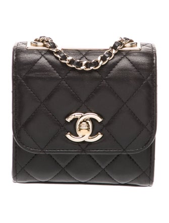 Chanel Mini Trendy CC Clutch w/ Chain