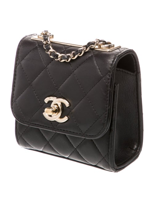 Chanel Mini Trendy CC Clutch w/ Chain