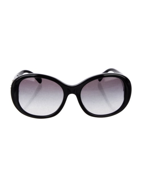 Chanel Interlocking CC Logo Round Sunglasses