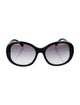 Chanel Interlocking CC Logo Round Sunglasses